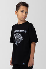 KIDS CHROMIUM TEE - BLACK