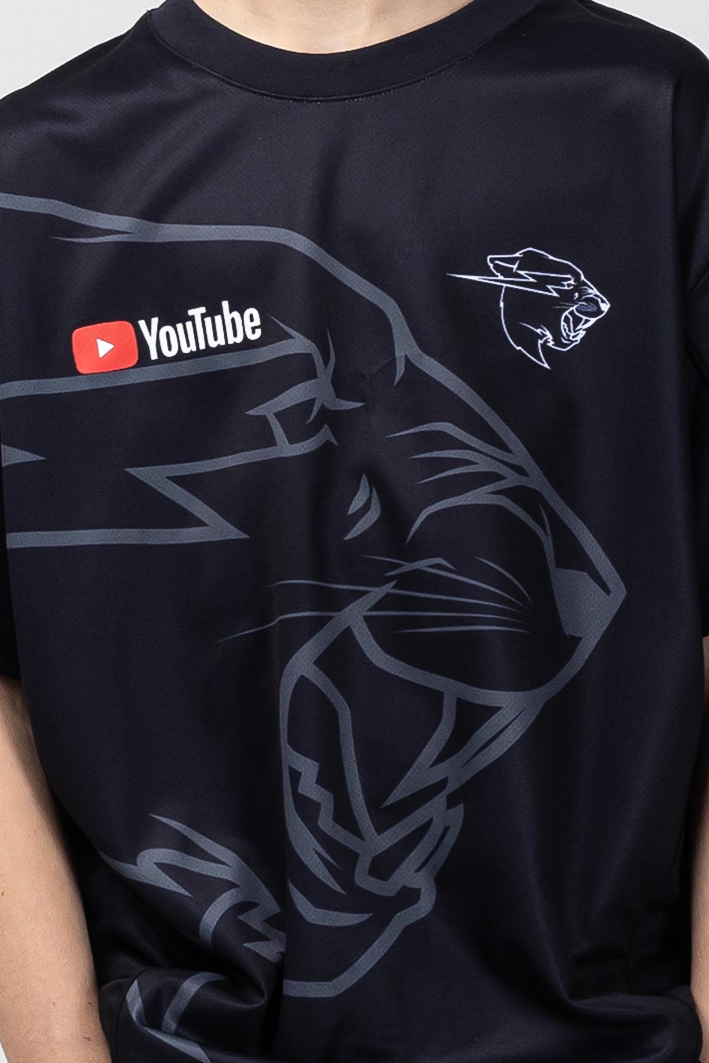 MRBEAST x YOUTUBE #1 TEAM JERSEY - BLACK