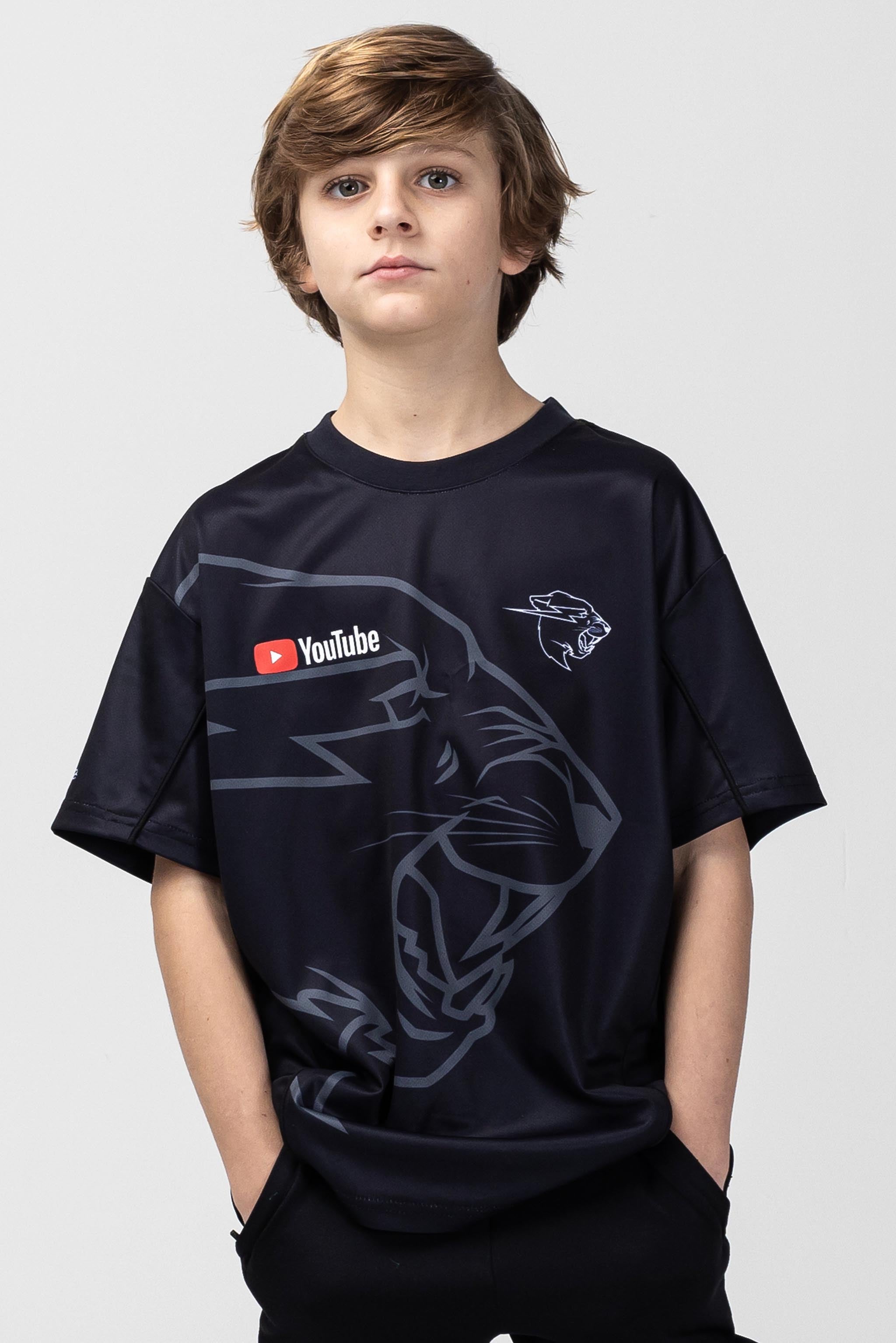 MRBEAST x YOUTUBE #1 TEAM JERSEY - BLACK – MrBeast.store