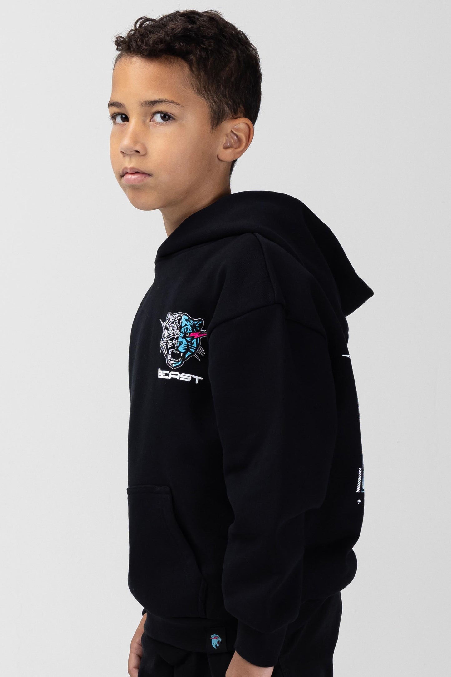 KIDS CLONE HOODIE - BLACK