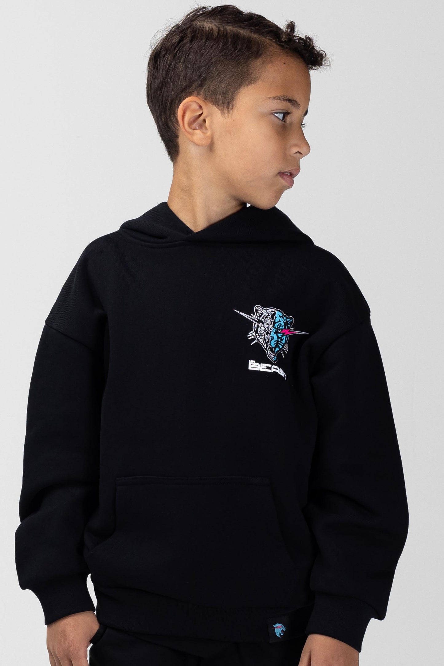 KIDS CLONE HOODIE - BLACK