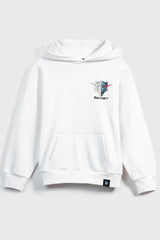 KIDS CLONE HOODIE - WHITE