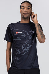 MRBEAST x YOUTUBE #1 TEAM JERSEY - BLACK