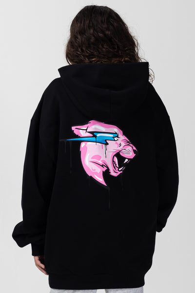 KIDS "HELLO MY NAME IS" HOODIE - BLACK