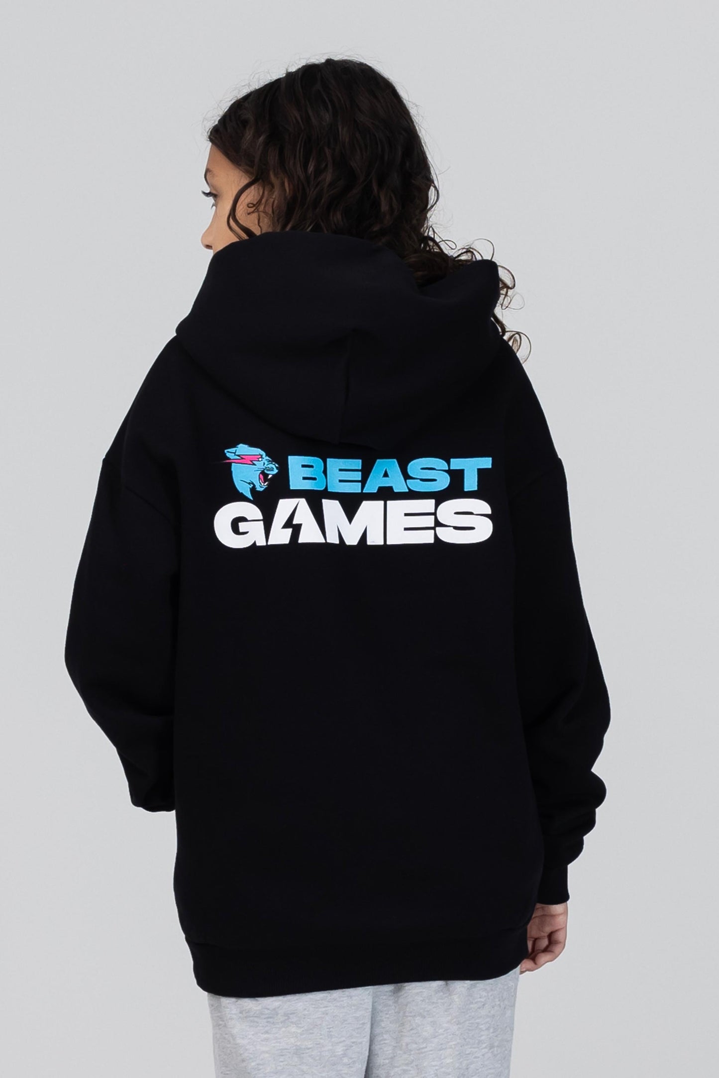 KIDS BEAST GAMES HOODIE - BLACK