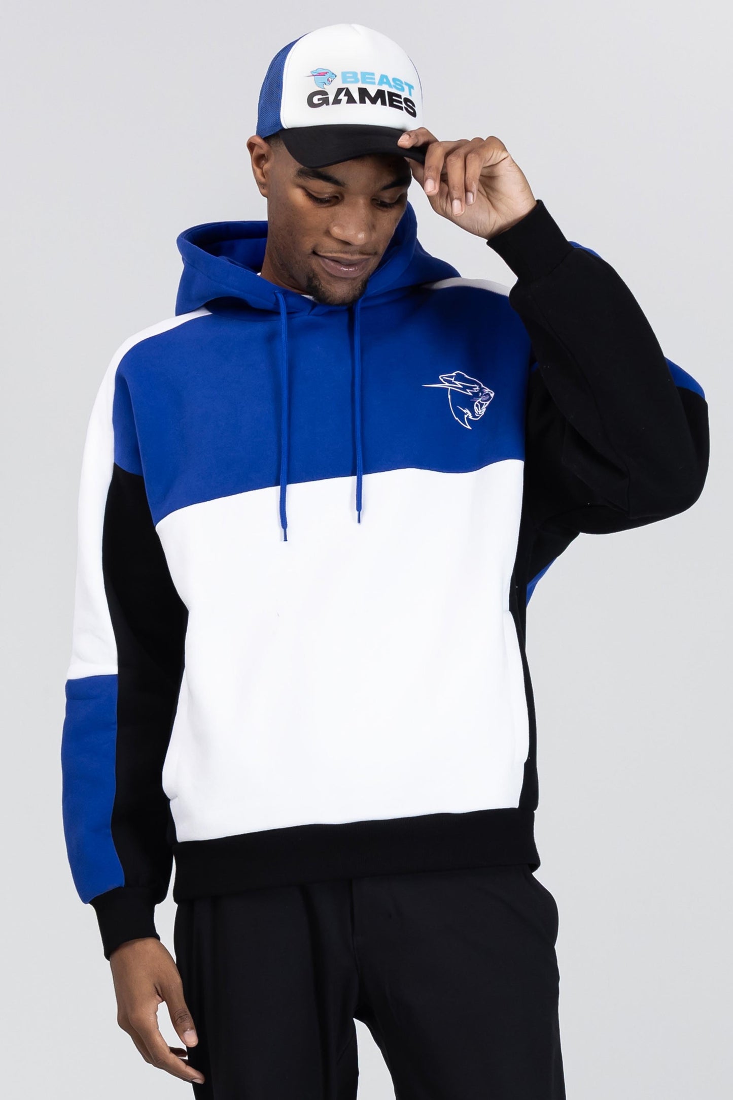 BEAST GAMES COLOR BLOCK HOODIE