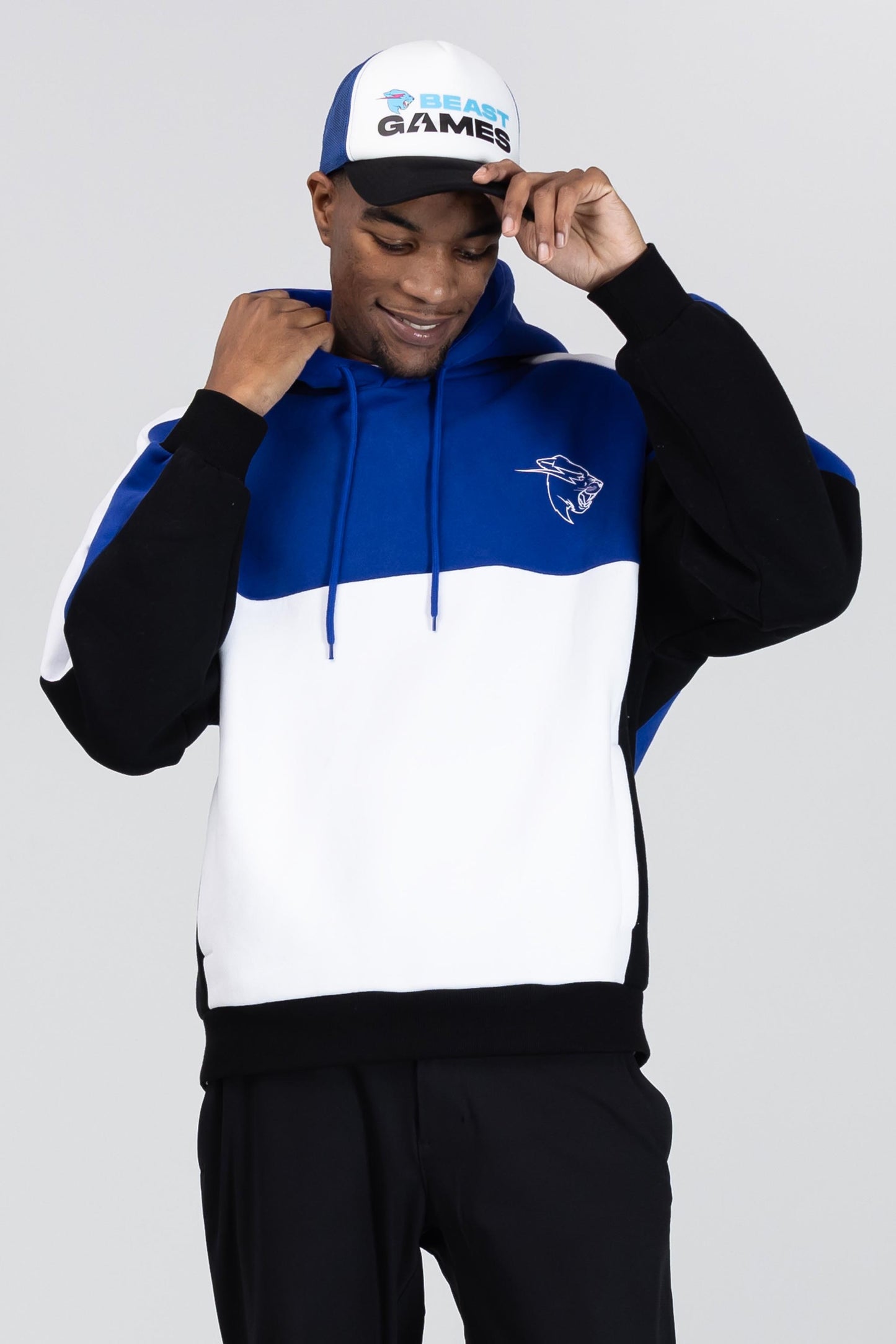 BEAST GAMES COLOR BLOCK HOODIE