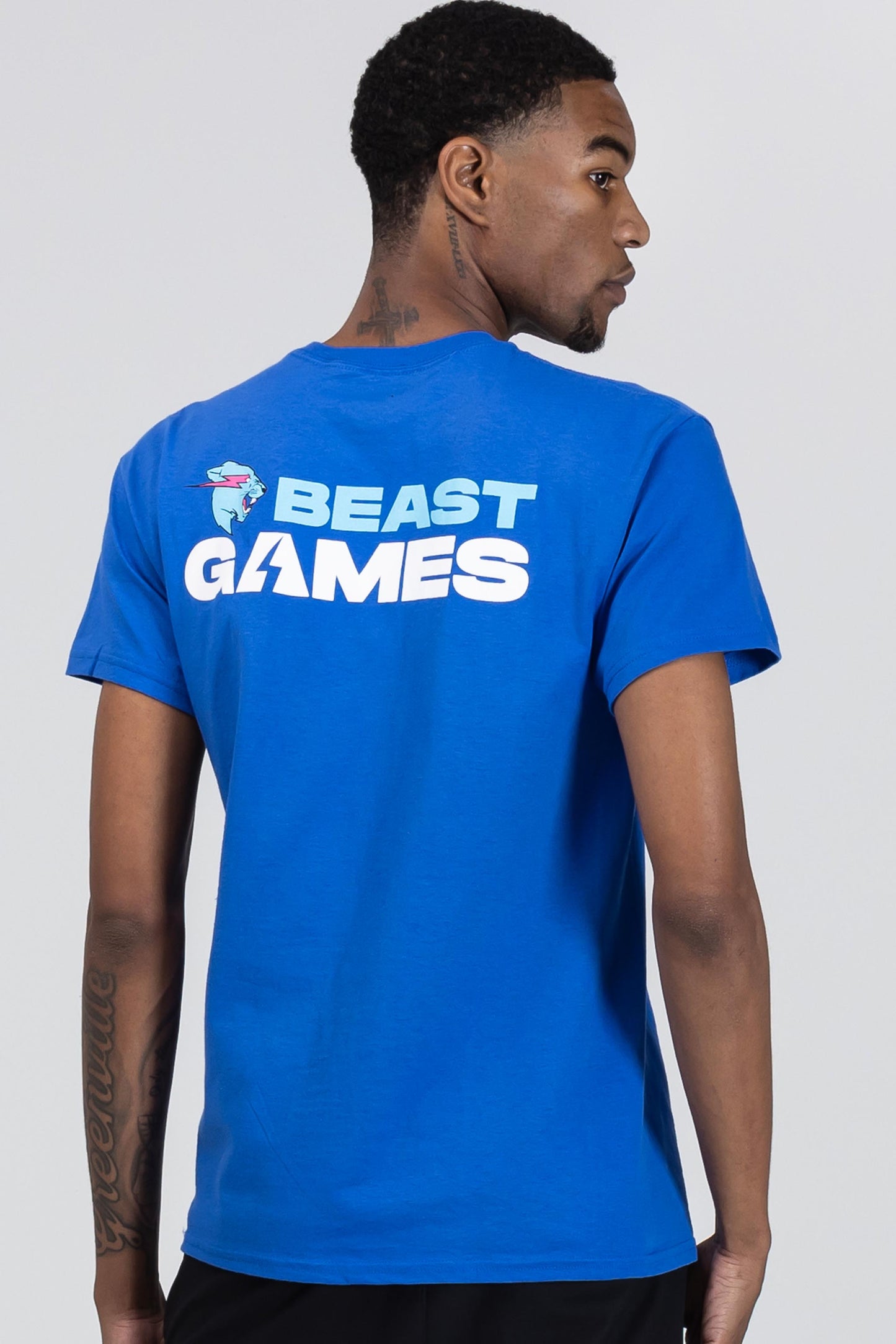 BEAST GAMES BASIC TEE - BLUE