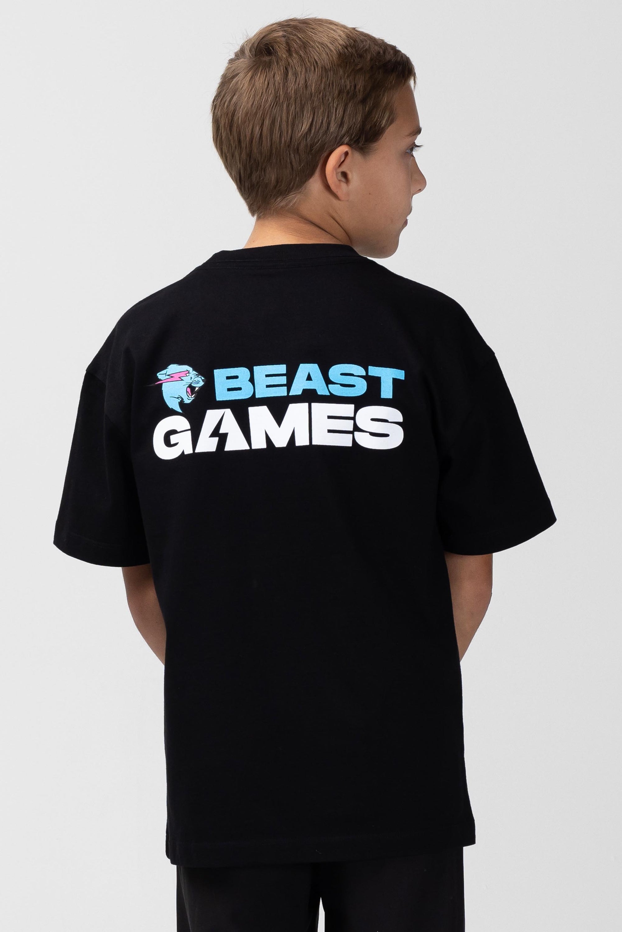 KIDS BEAST GAMES TEE - BLACK