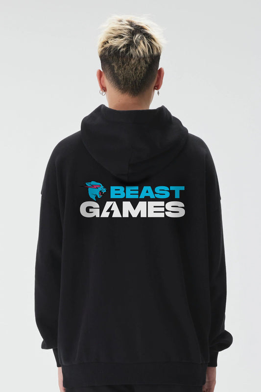 BEAST GAMES BASIC HOODIE - BLACK