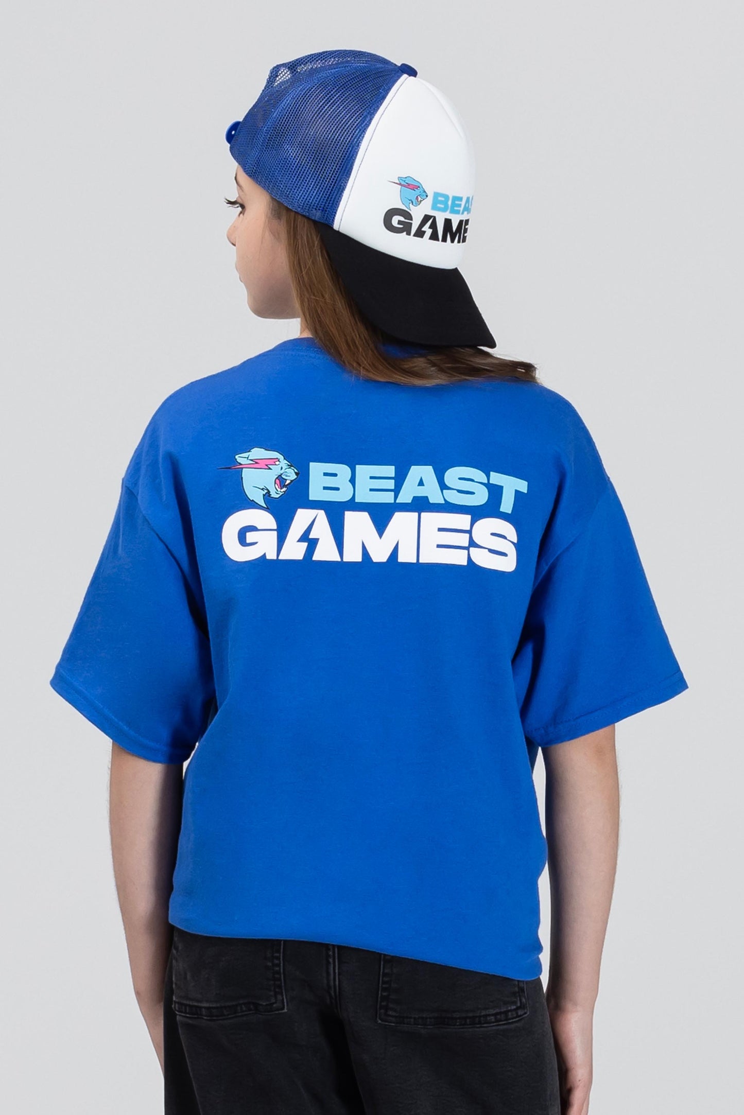 KIDS BEAST GAMES BASIC TEE - BLUE