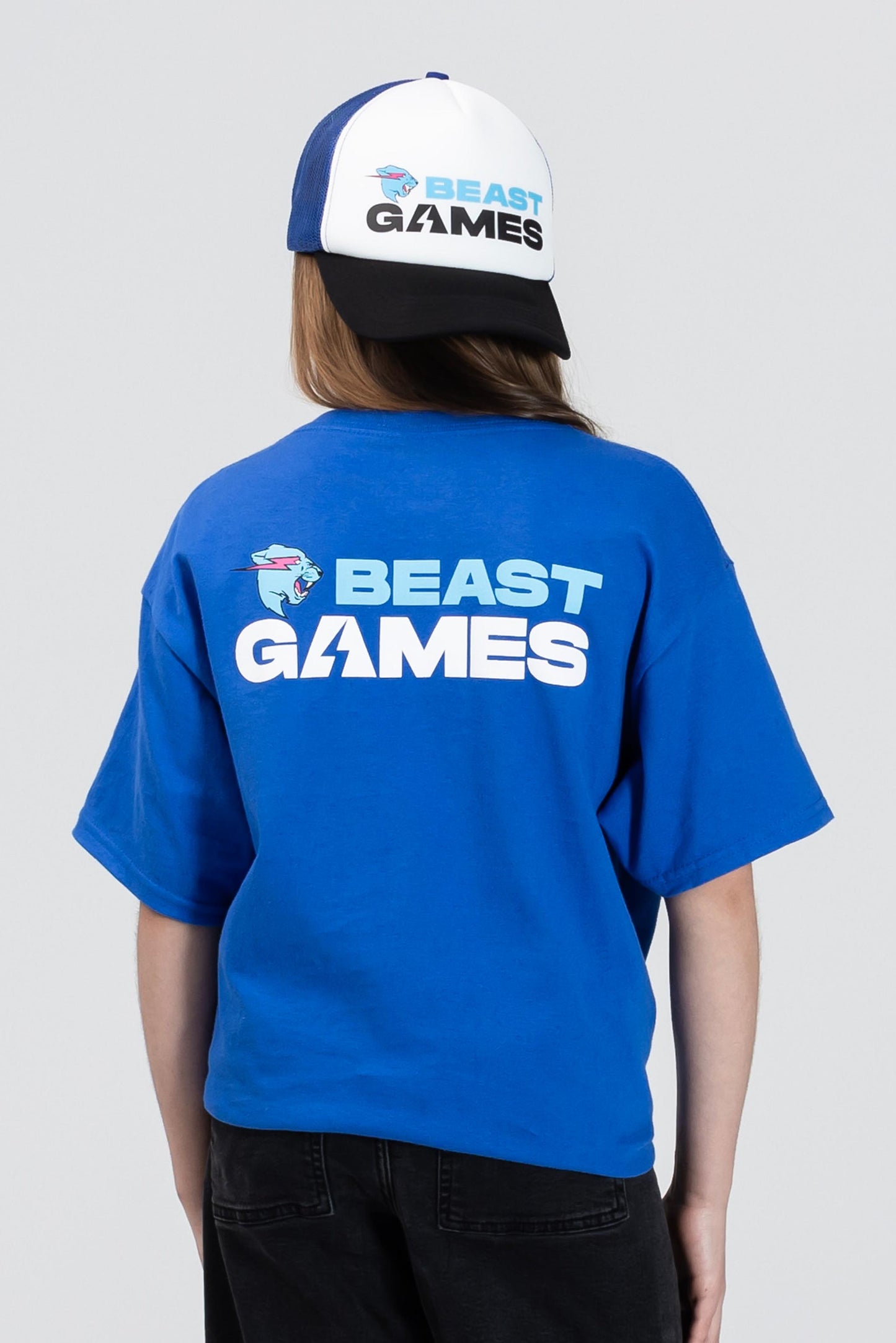 KIDS BEAST GAMES BASIC TEE - BLUE