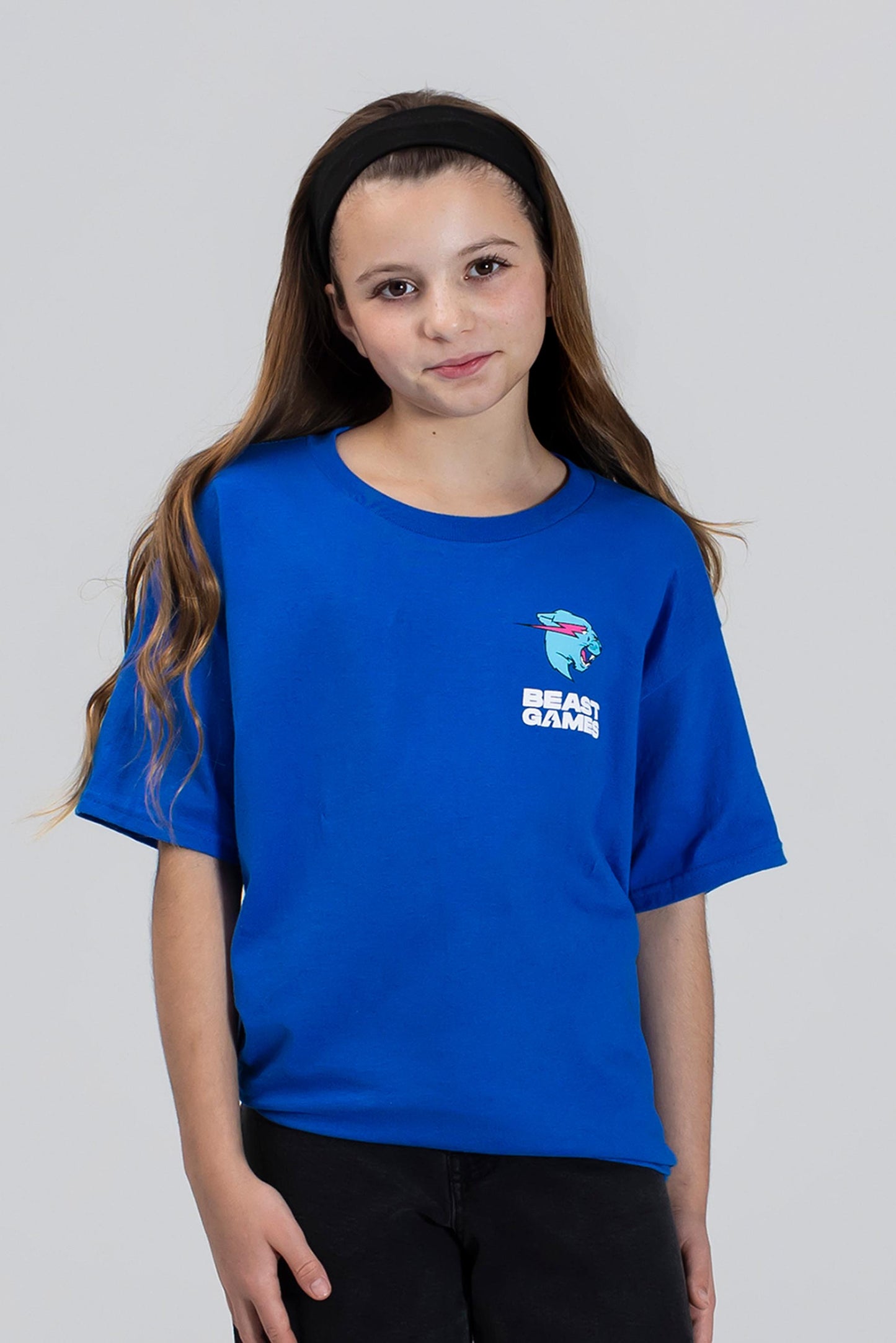 KIDS BEAST GAMES BASIC TEE - BLUE