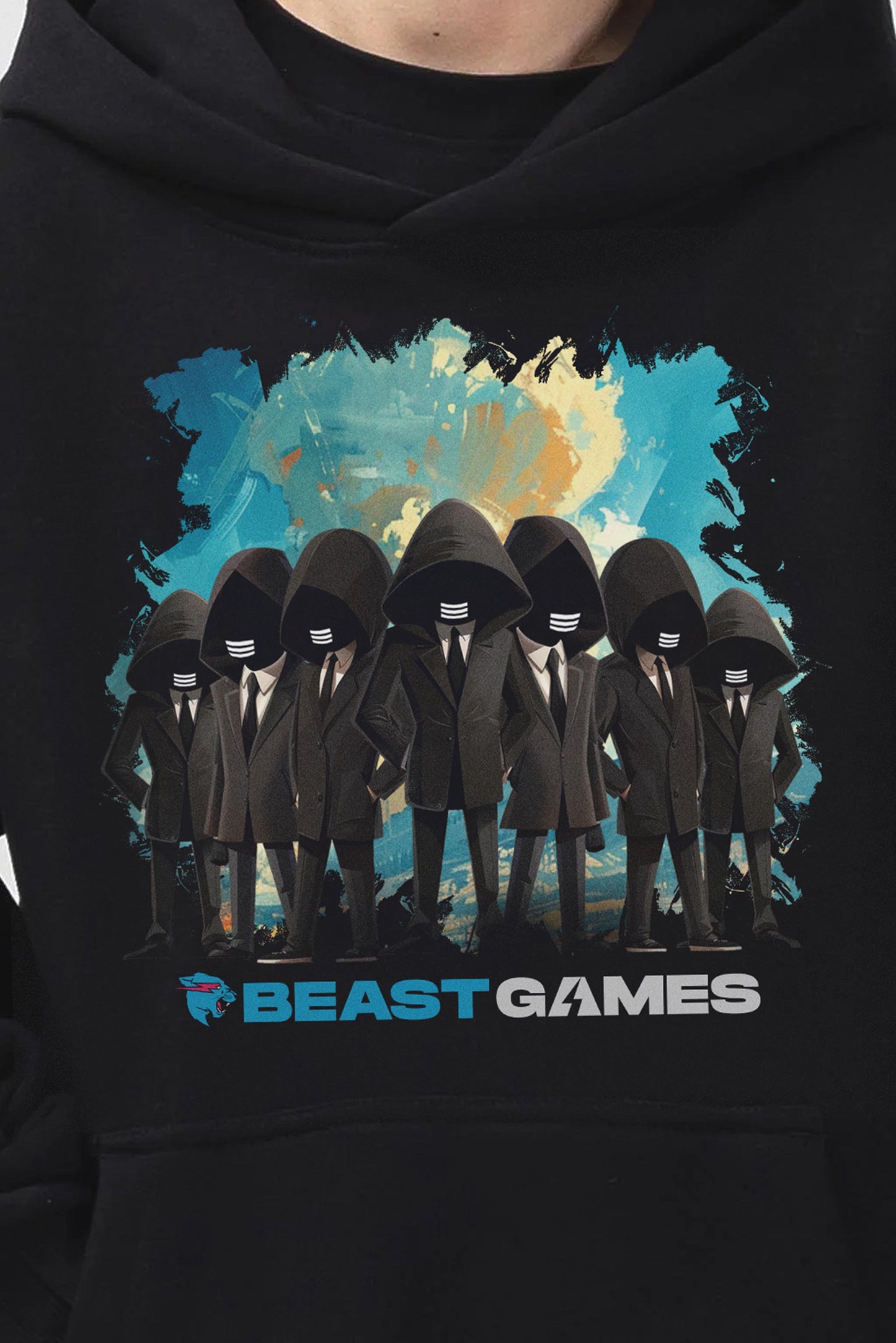 KIDS BEAST GAMES GUARDS HOODIE - BLACK