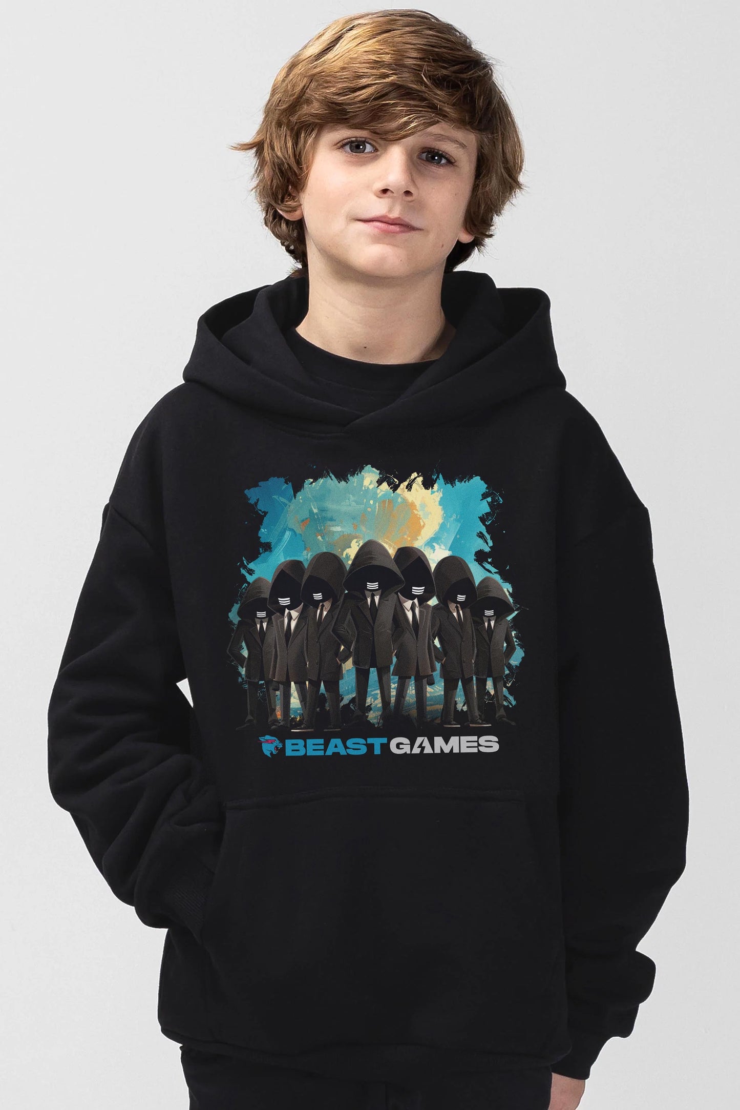 KIDS BEAST GAMES GUARDS HOODIE - BLACK