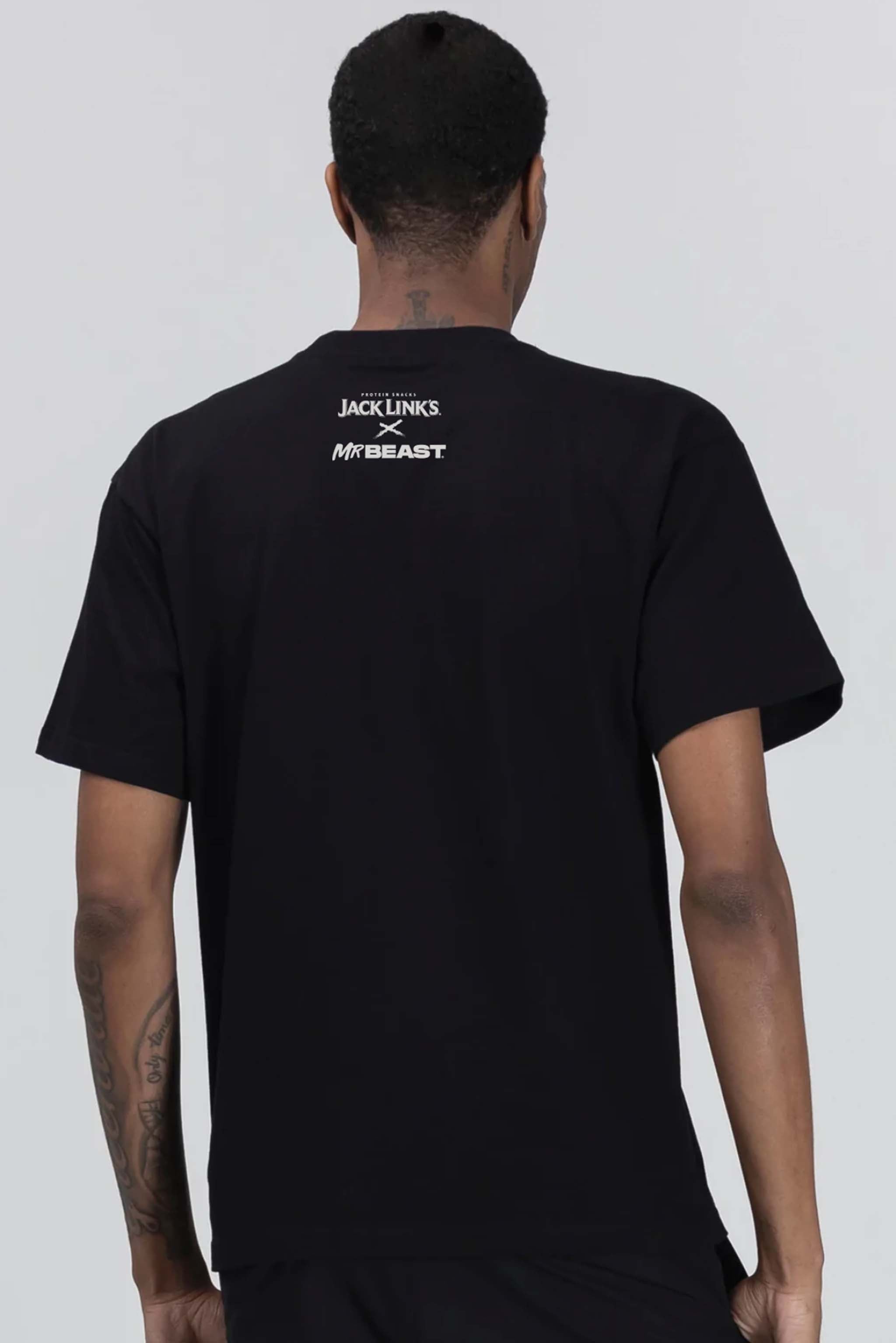 MrBeast x Jack Links Feed the Beasts Tee - Black – MrBeast.store