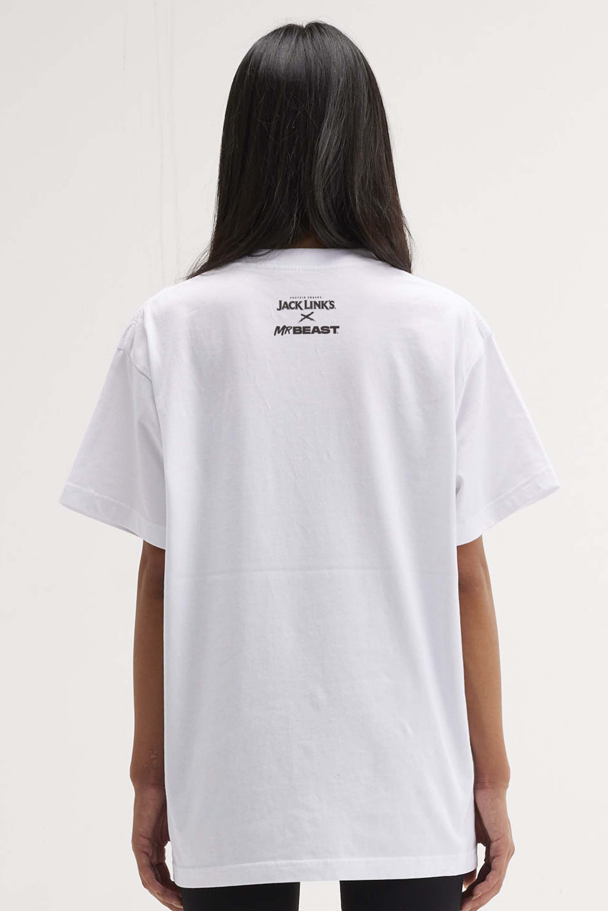 MrBeast x Jack Links Feed the Beasts Tee - White – MrBeast.store