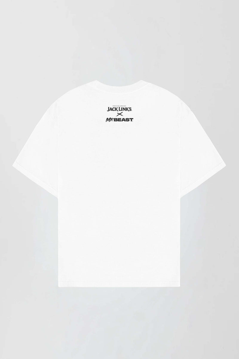 MrBeast x Jack Links Feed the Beasts Tee - White