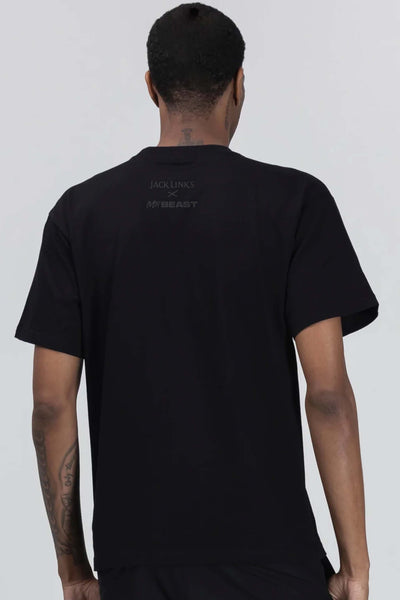 MrBeast x Jack Links Feed the Beasts Tonal Tee - Black