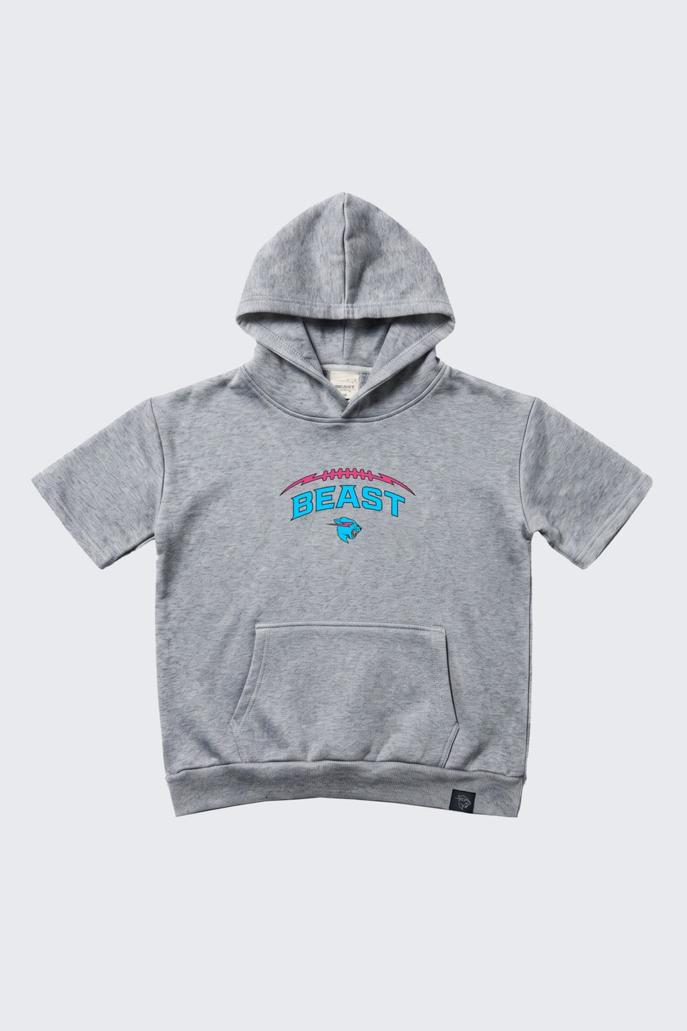 Beast Football Short Sleeve Hoodie