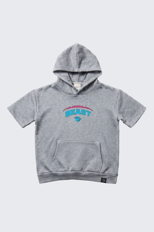 Beast Football Short Sleeve Hoodie