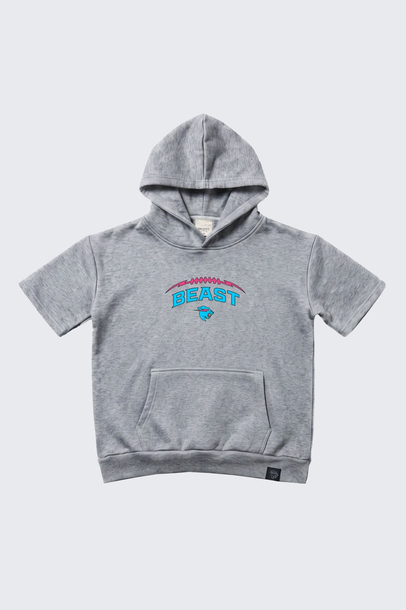 Beast Football Short Sleeve Hoodie