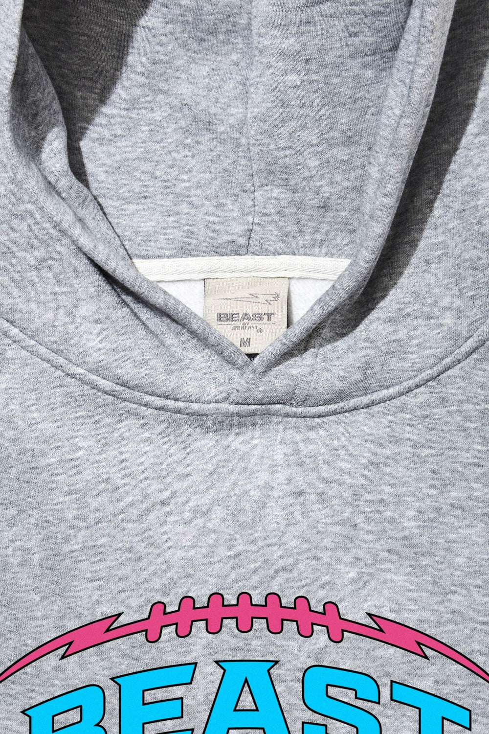 Beast Football Short Sleeve Hoodie