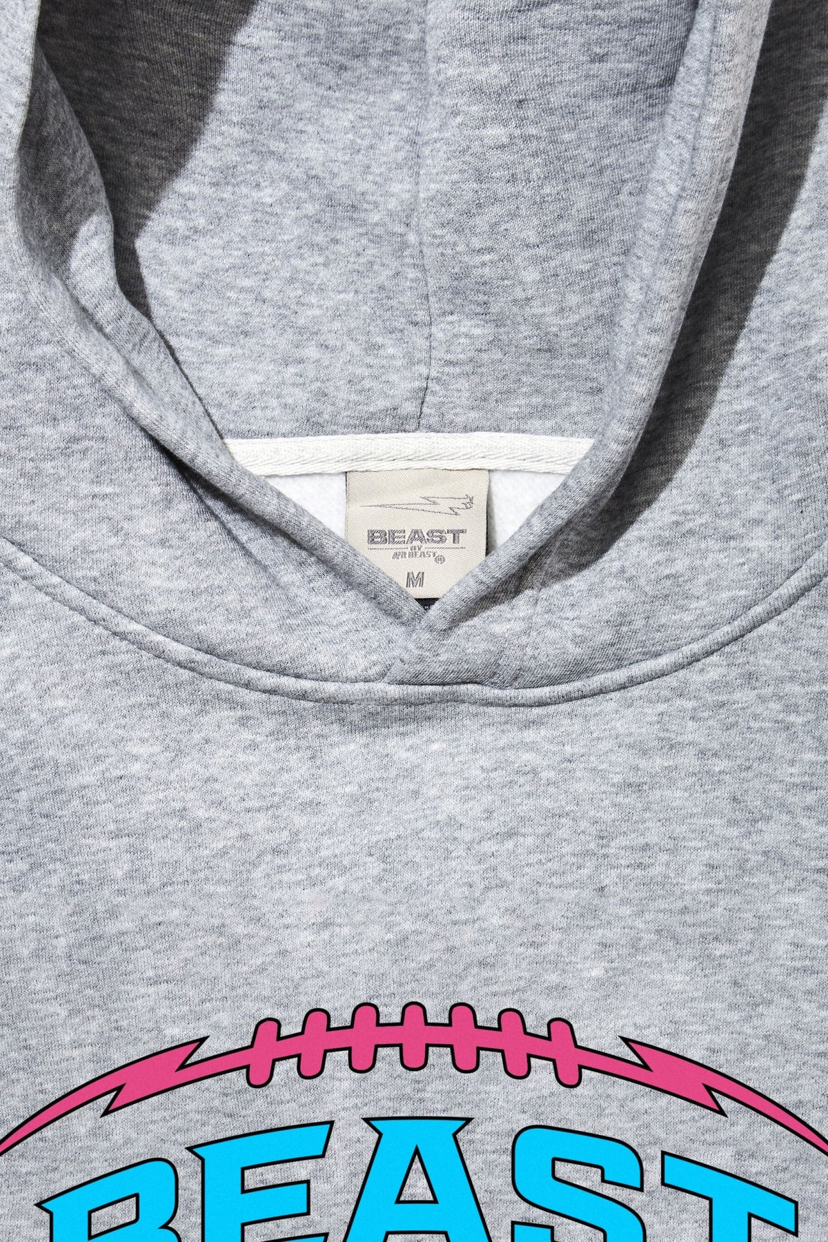 Beast Football Short Sleeve Hoodie