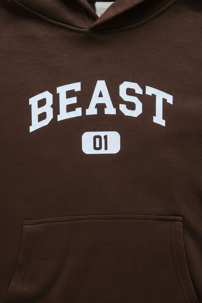 Collegiate Beast Hoodie - Adult