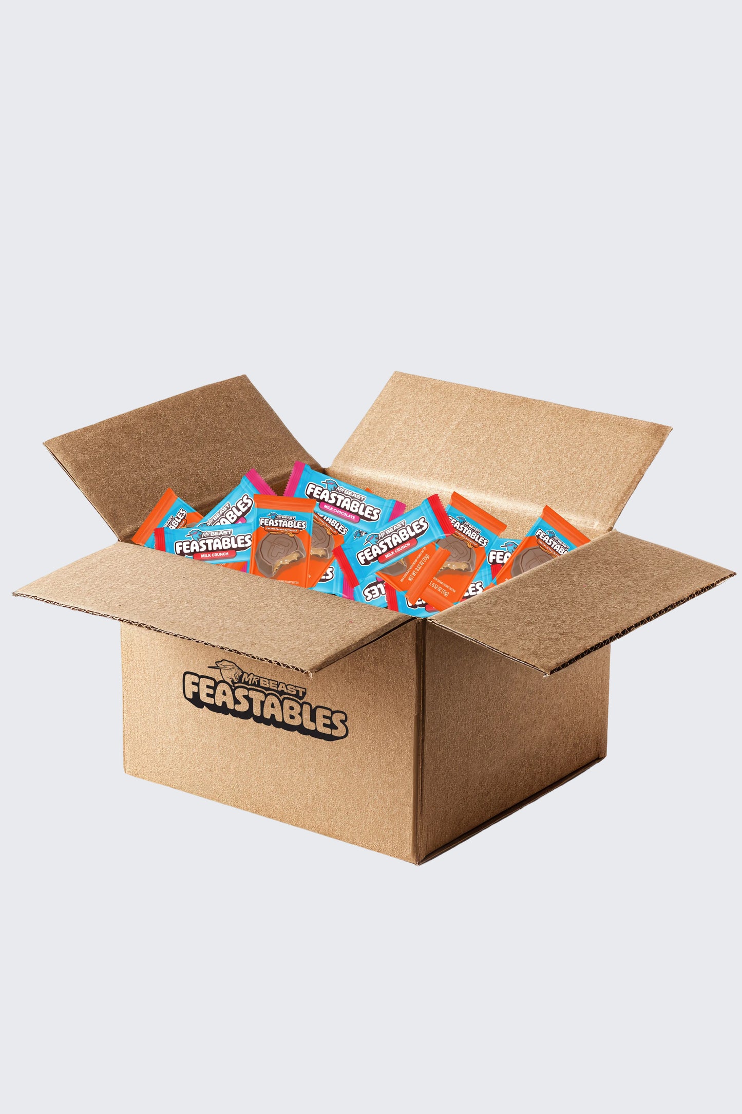 Feastables Chocolate Variety Bulk Box Bundle