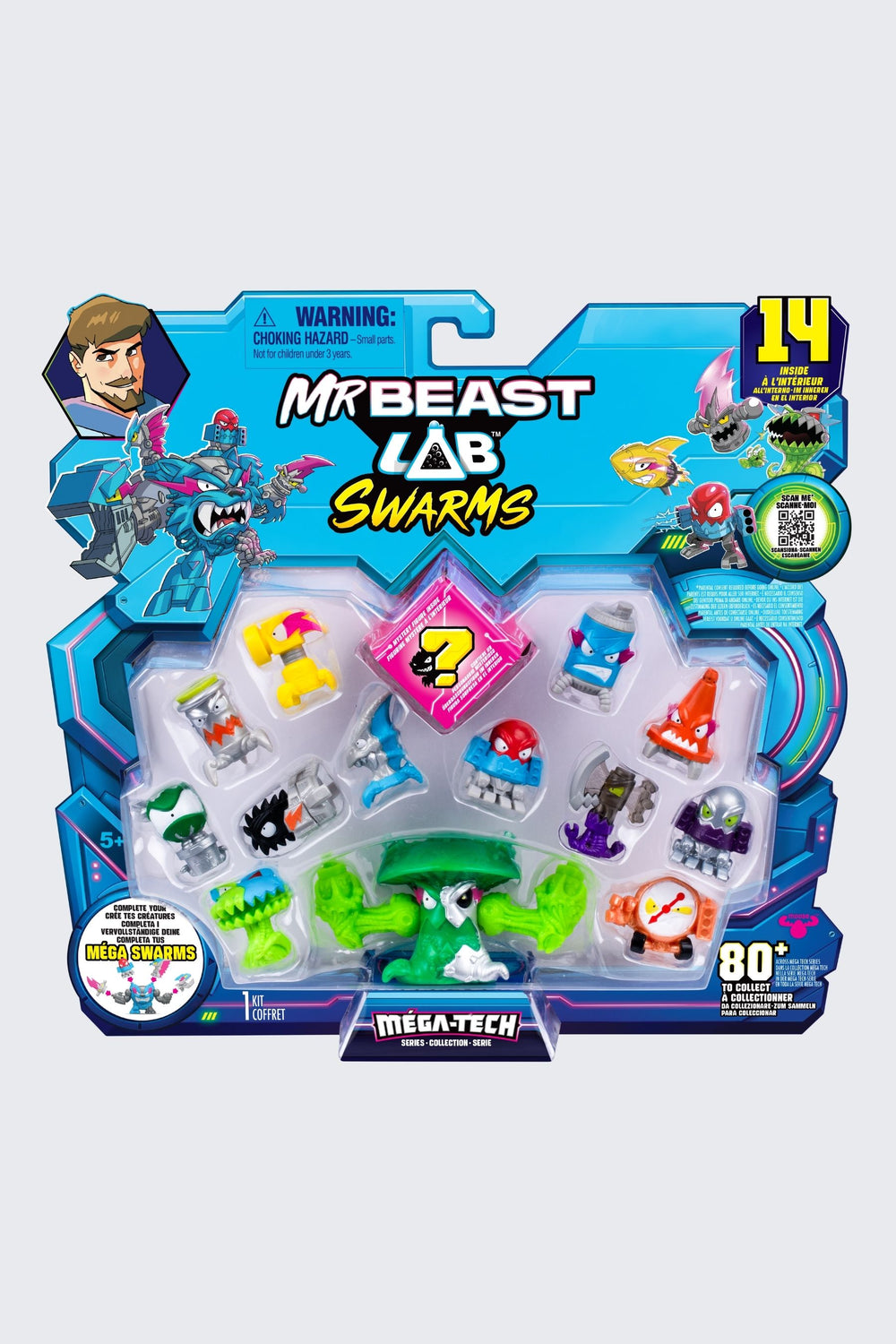 MrBeast Lab Swarms Mega Lab Pack - MEGA-TECH Series, 14 Pack