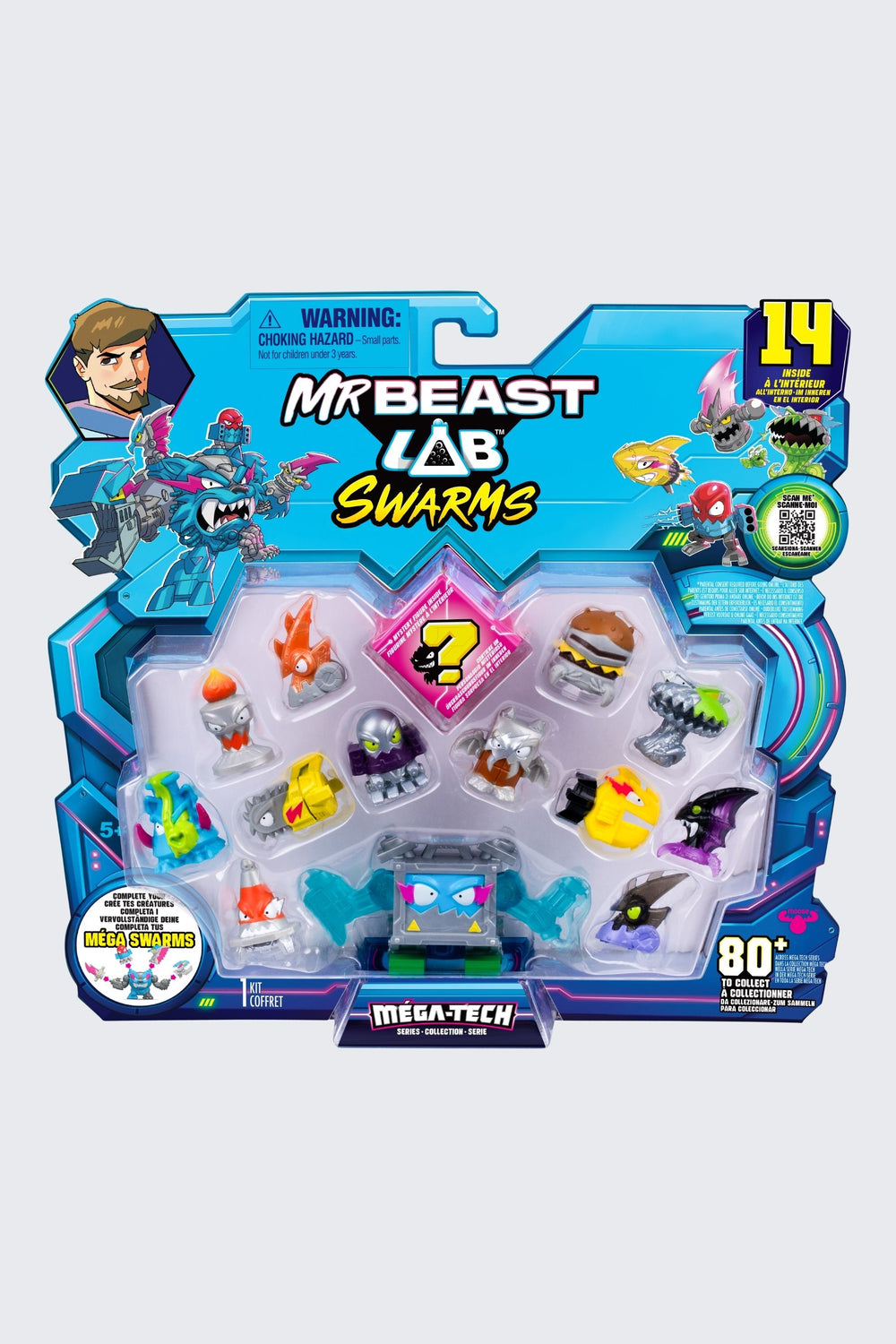 MrBeast Lab Swarms Mega Lab Pack - MEGA-TECH Series, 14 Pack