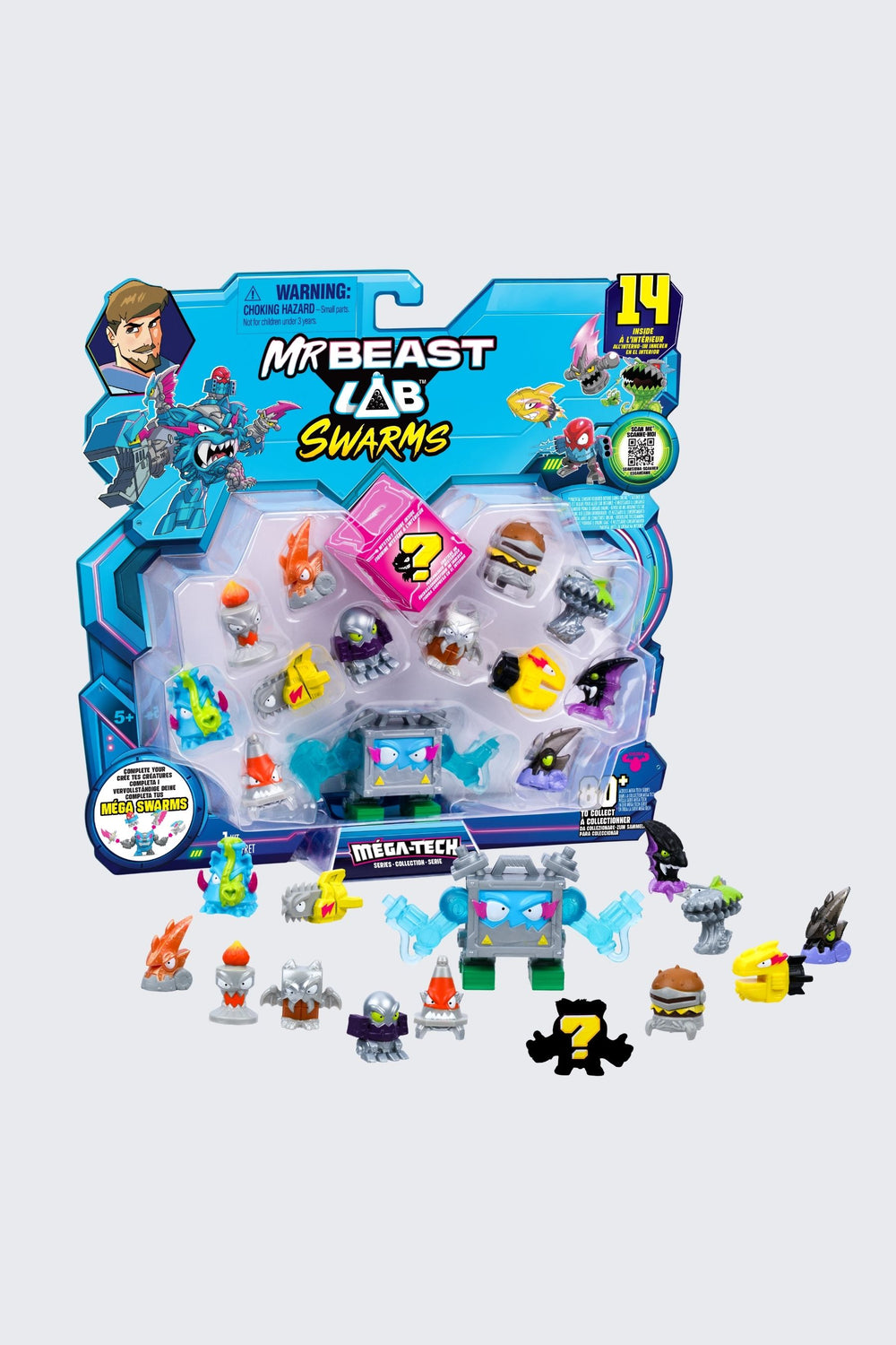 MrBeast Lab Swarms Mega Lab Pack - MEGA-TECH Series, 14 Pack