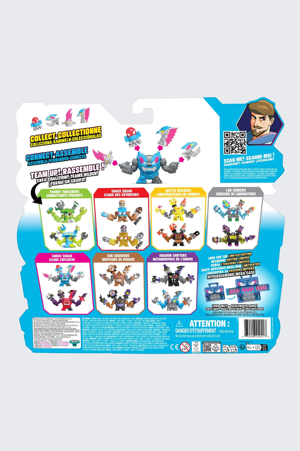 MrBeast Lab Swarms Mega Lab Pack - MEGA-TECH Series, 14 Pack