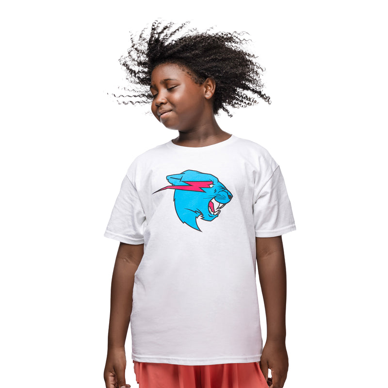 Youth - Panther Tee - White