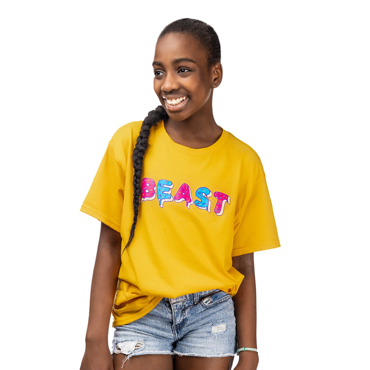 KIDS BASICS - FROSTED BEAST TEE