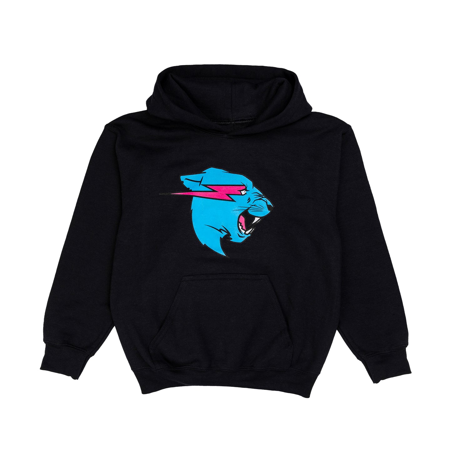 KIDS BASICS - PANTHER HOODIE - BLACK