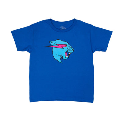 Youth Panther Tee - Blue