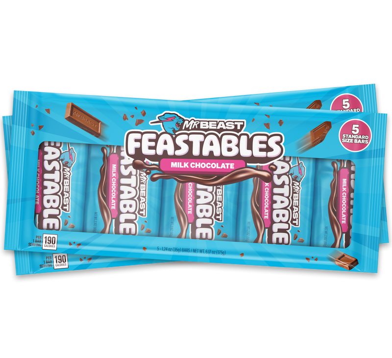 Milk Chocolate Pack - 10 Bars