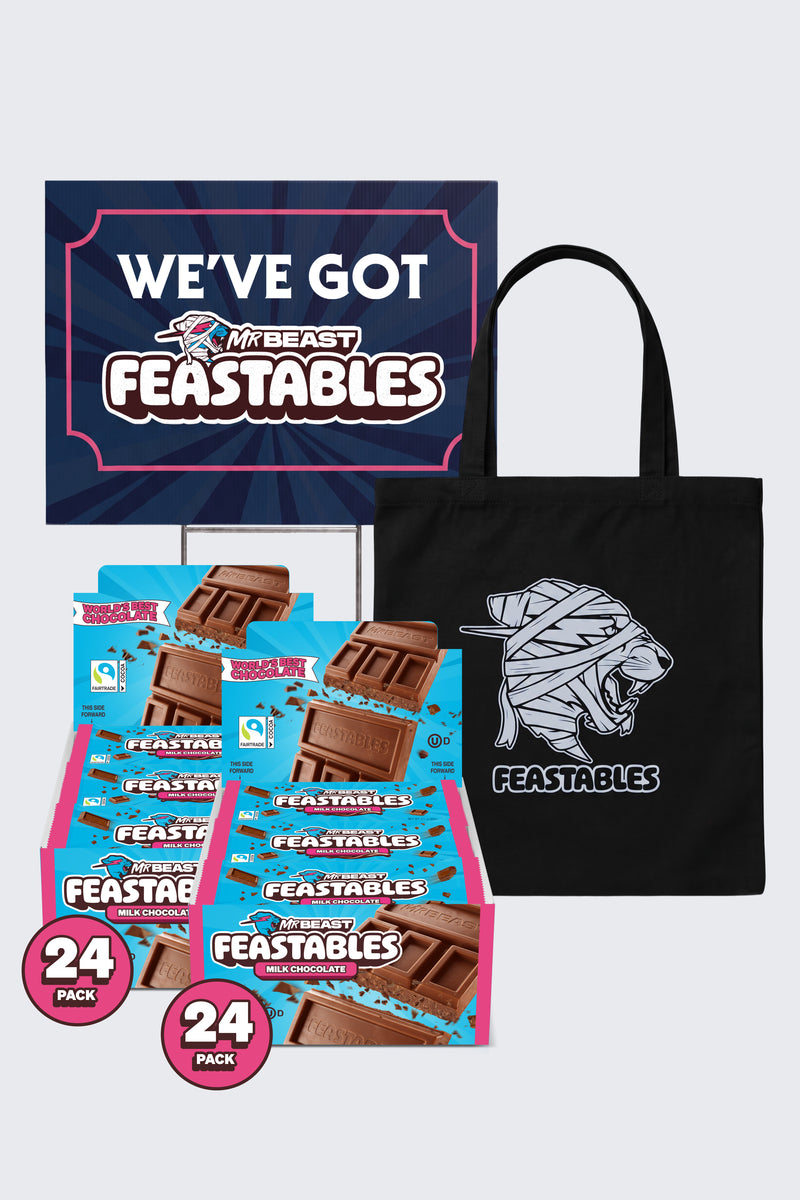 Feastables Halloween Standard Size Chocolate Bundle