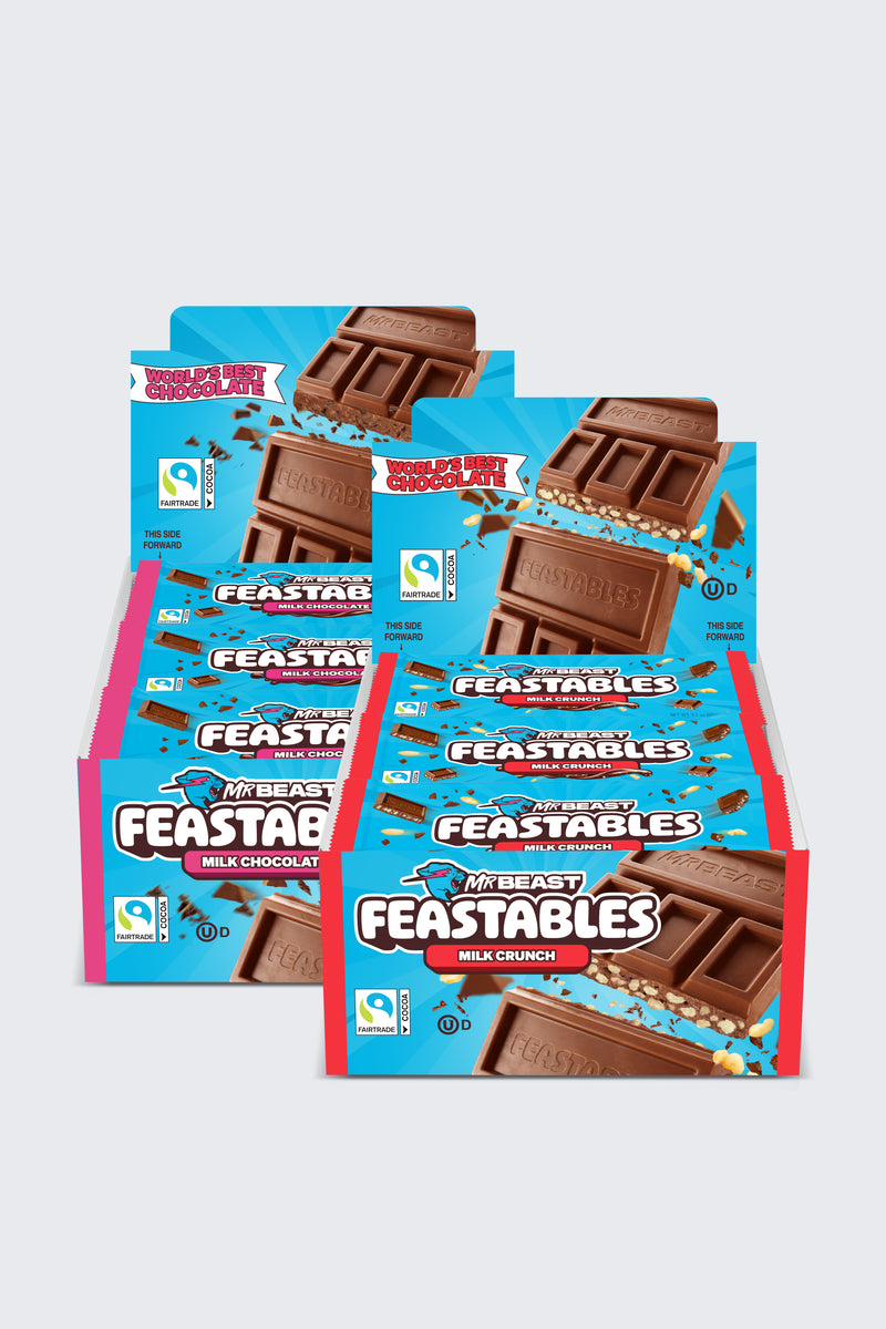 Feastables Halloween Standard Size Chocolate Bundle