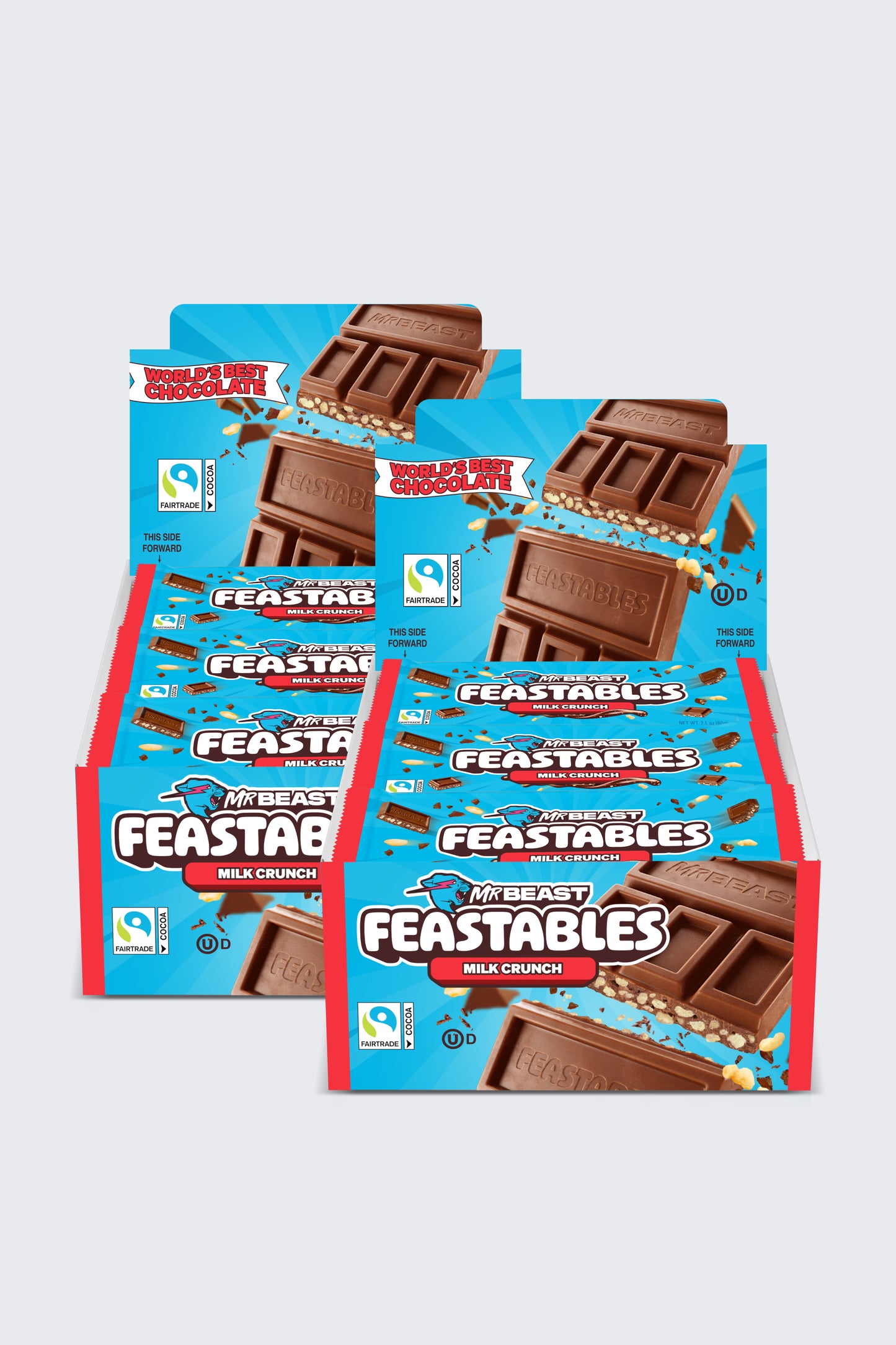 Feastables Halloween Standard Size Chocolate Bundle