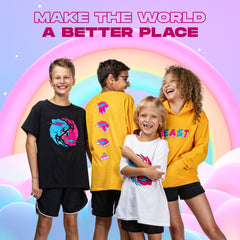 KIDS BASICS - PANTHER TEE - WHITE