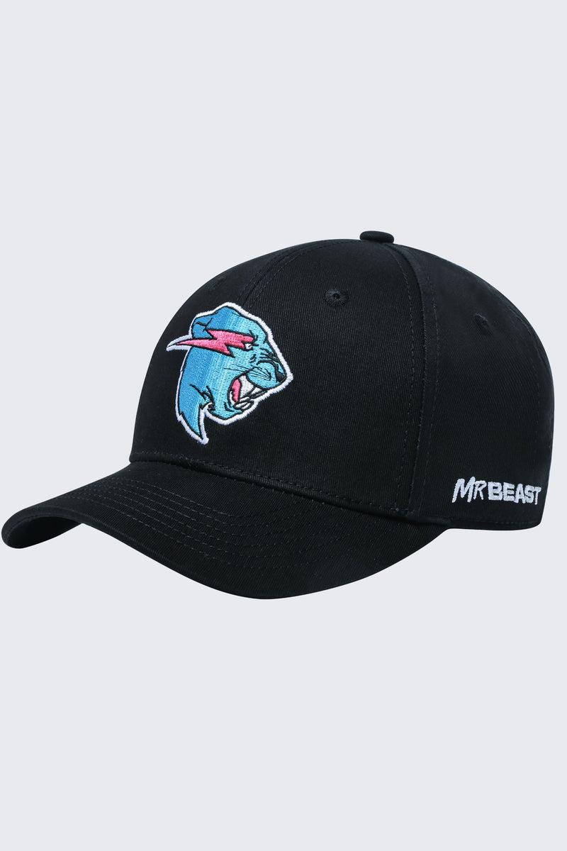 MrBeast Panther Hat - Black