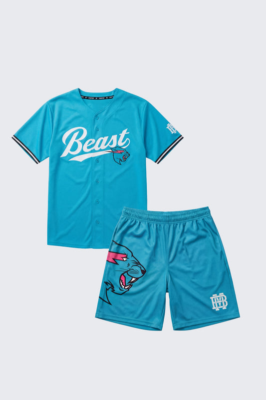 Authentic Beast Edition Baseball Jersey + Shorts Set
