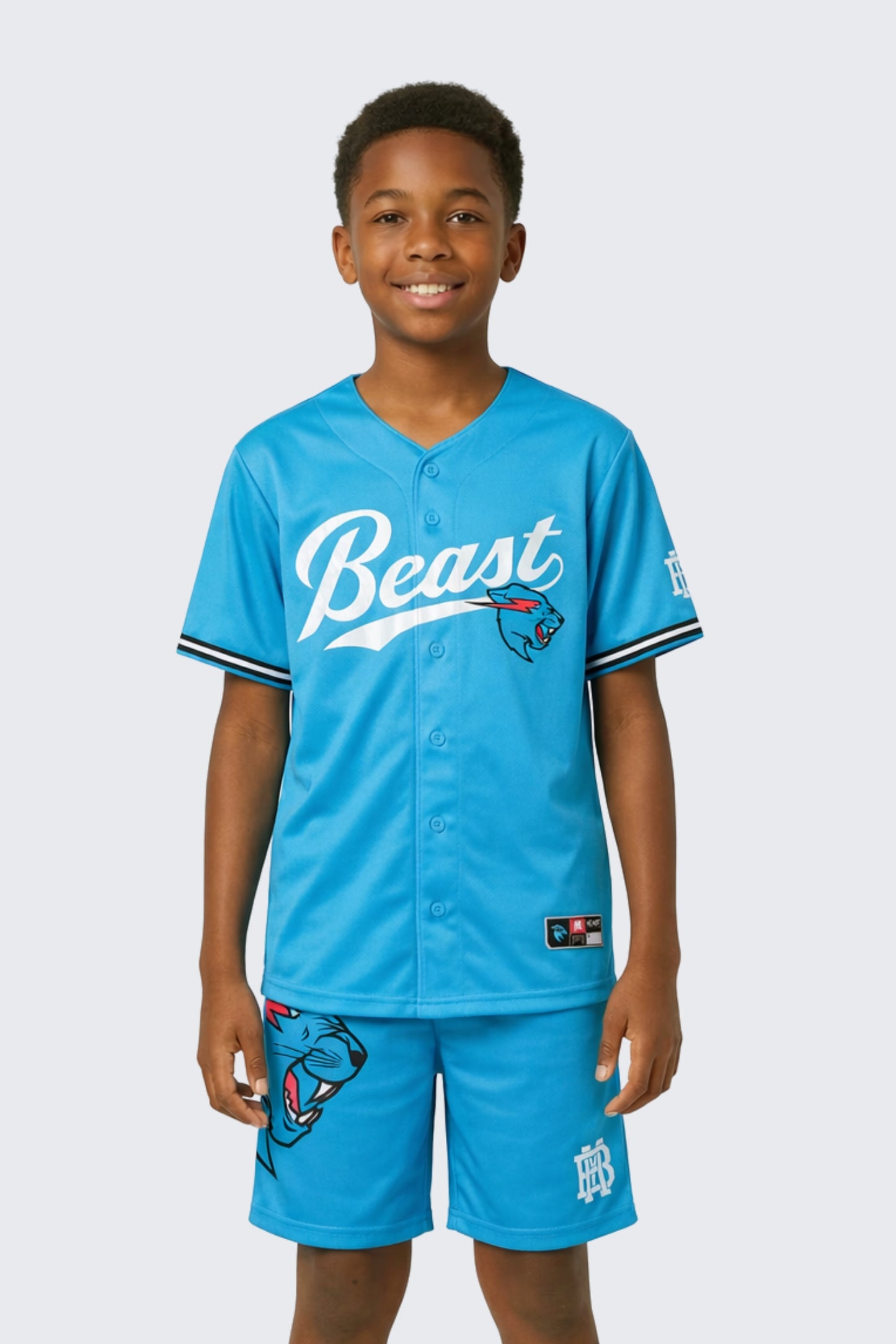 Authentic Beast Edition Baseball Jersey + Shorts Set