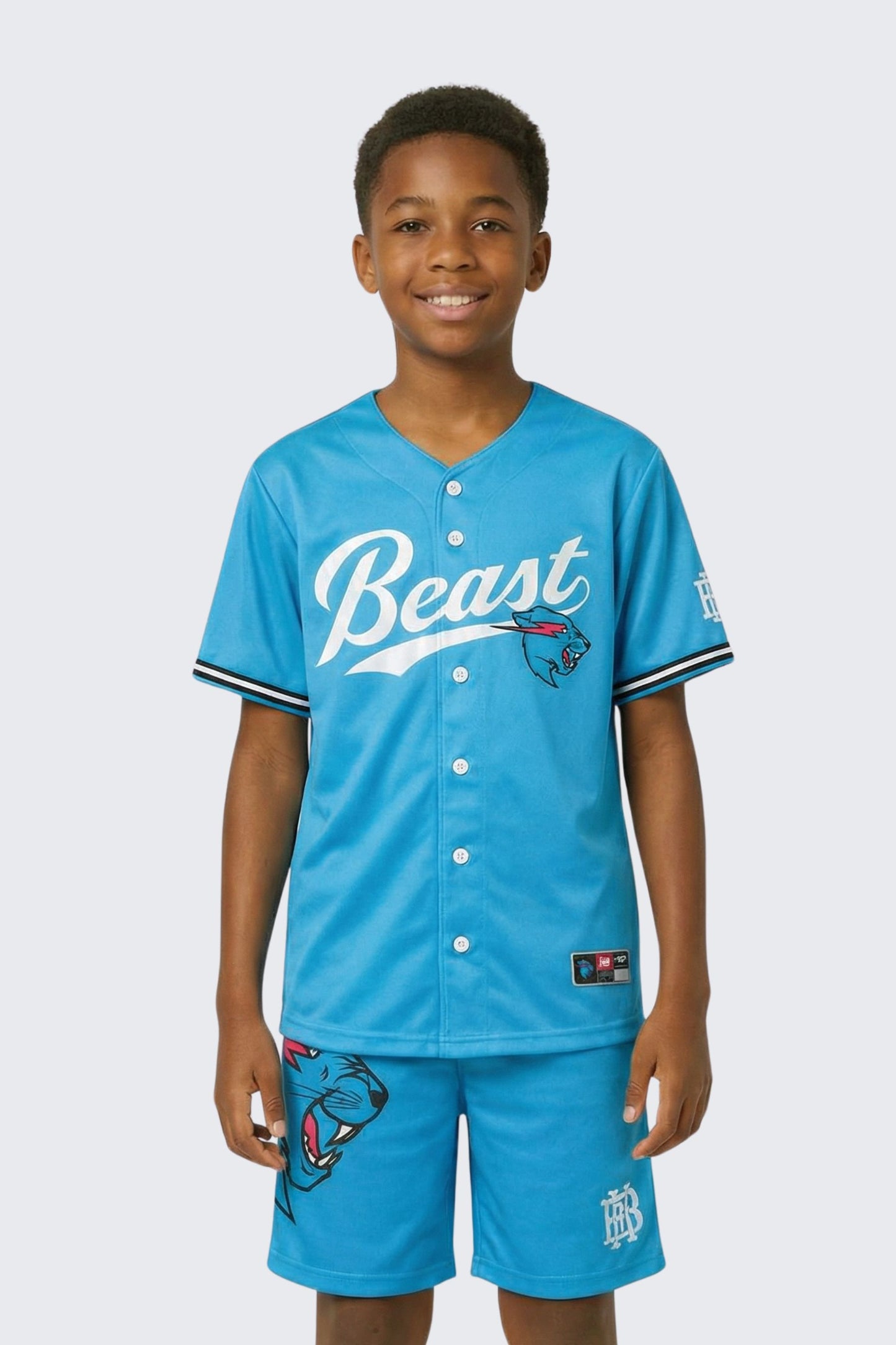 Authentic Beast Edition Baseball Jersey + Shorts Set
