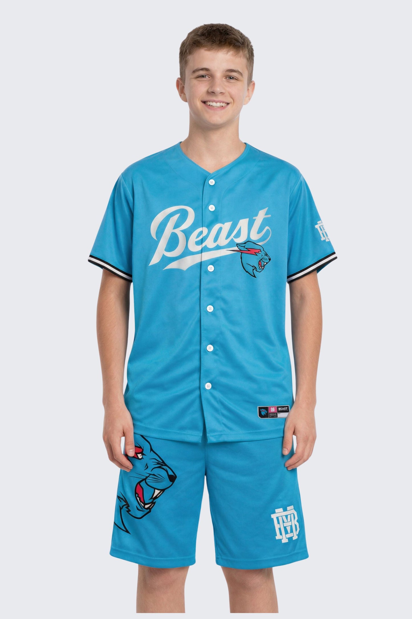 Authentic Beast Edition Baseball Jersey + Shorts Set