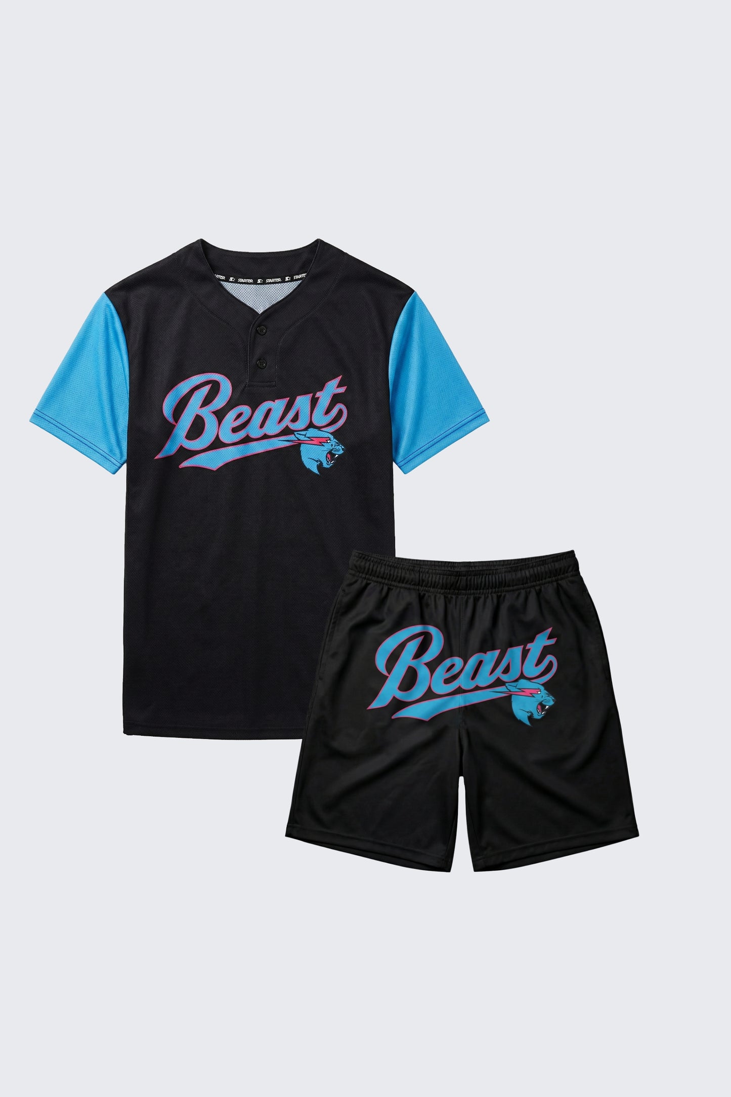 Beast Edition Baseball Practice Jersey + Shorts Set