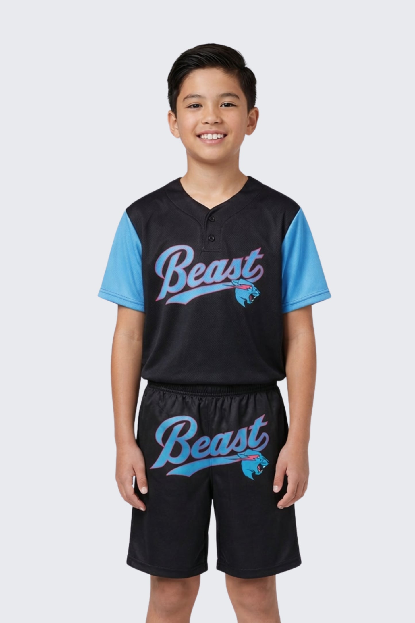Beast Edition Baseball Practice Jersey + Shorts Set